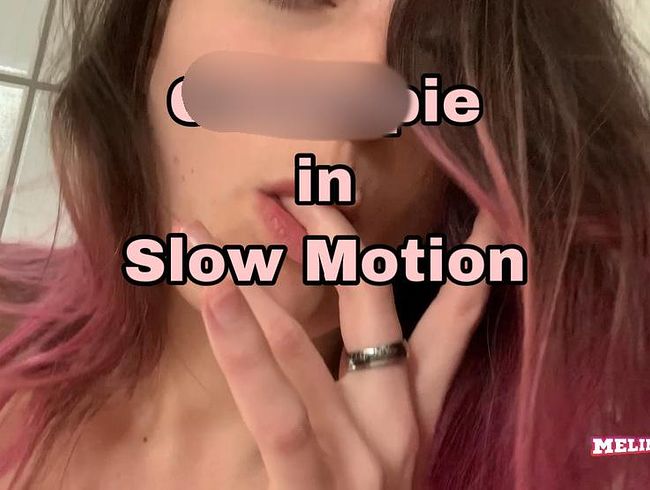 Melina-May Porno Video: Geiler cream**e in Slow Motion