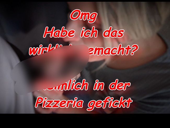 Melina-May Porno Video: Heimlich in der Pizzeria gefi**t